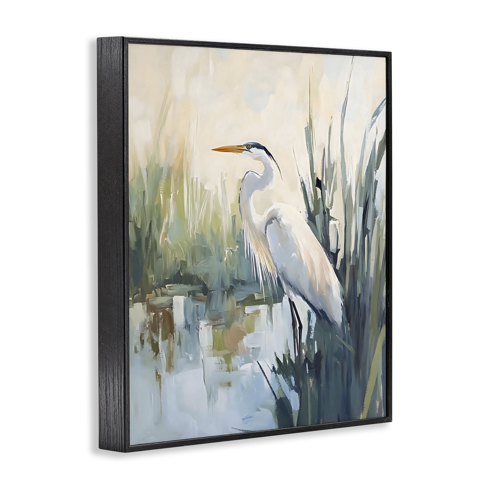 Stupell Industries King Of The Marsh Black Framed Giclee Art, design by Creative Studio