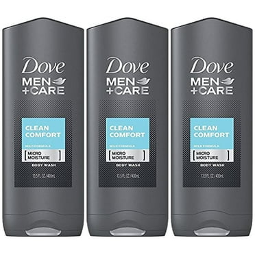 Dove Men   Care Body & Face Wash, Clean Comfort 13.50 oz ( Pack of 3)