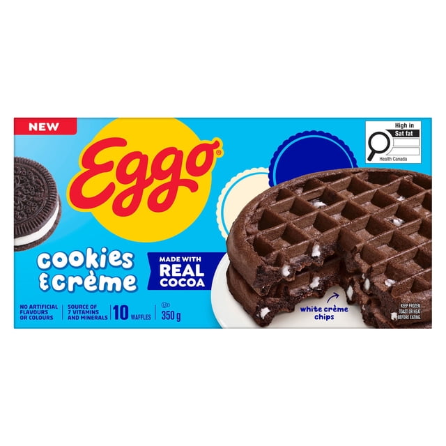 Gaufres Eggo® Biscuits et crème, 350 g Eggo Biscuits et gaufres à la crème