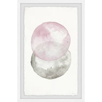 Parvez Taj Pinks and Grays Framed Wall Art
