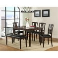 thumbnail image 2 of Vilo Home Sedona 6-Piece Engineered Wood Dining Set in Tobacco, 2 of 2