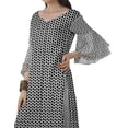 thumbnail image 5 of Moomaya Women's Printed Indian Ethnic Clothing Set-Printed Kurta w/ Pants, Designer Tunic Dress, 5 of 9