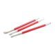 thumbnail image 1 of 3Pcs DIY Handmade Leather Carving Tools Leather Carving Squeegee Shaper Squeegee Set, 1 of 5
