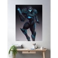 thumbnail image 2 of Dark Samus Poster Wall Art, Modern Wall Decor For Living Room Bedroom, 24x36 UNFRAMED, 2 of 3