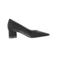 thumbnail image 2 of Franco Sarto Womens Pisa Leather Square Toe Pumps, 2 of 3