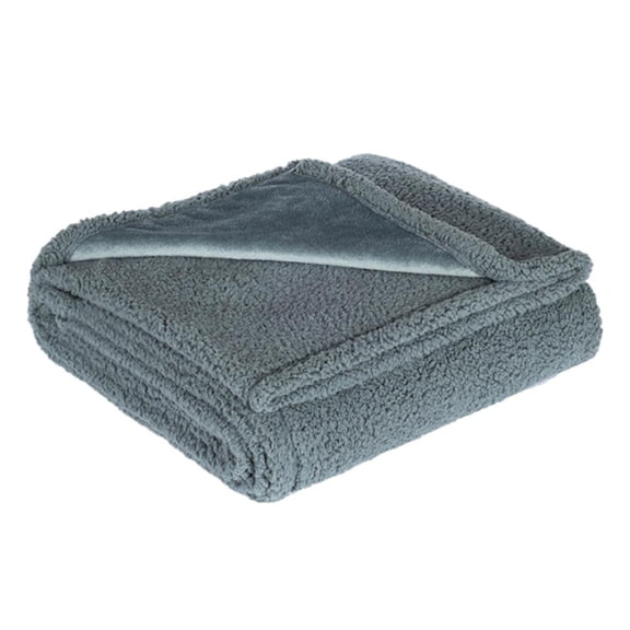 Outoloxit 28x39 Inch Flannel Blanket for Bed, Thermal Insulation Double-Sided Soft Throw, Easy Care Machine Washable