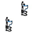 thumbnail image 3 of Greeniant Jaula para botella de agua de bicicleta, portavasos de fijación colorido desmontable portátil, accesorios para ciclismo de Azul negro 2Conjunto, 3 of 6
