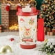 thumbnail image 5 of Taza de café con aislamiento navideño, vaso térmico a prueba de fugas, 500 ml, portátil, para viajes Patrón de ciervo, 5 of 9