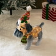 Holiday Time 25Inch LightUp Fluffy Schnauzer with 35 Lights, Indoor