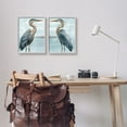 thumbnail image 2 of Stupell Industries Detailed Heron Bird Duo Animals & Insects Painting Gray Framed Art Print Wall Art, 11 x 14, Set of 2, 2 of 9
