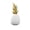 A001- White (Style A), variant on Gold Room Decor for Bedroom, Gold Home Decor Accents, 10 In, Pineapple Decor, Home Decor, Tabletop Display, Entryway Accent, Black Finish, 1 Pc
