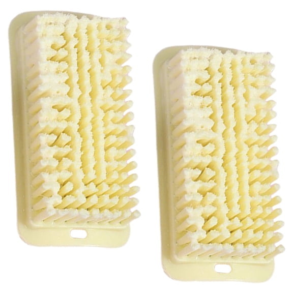2-Pack Laundry Scrub Brushes for Clothes Washing and Bathroom Cleaning, Household Cleaning Tool
