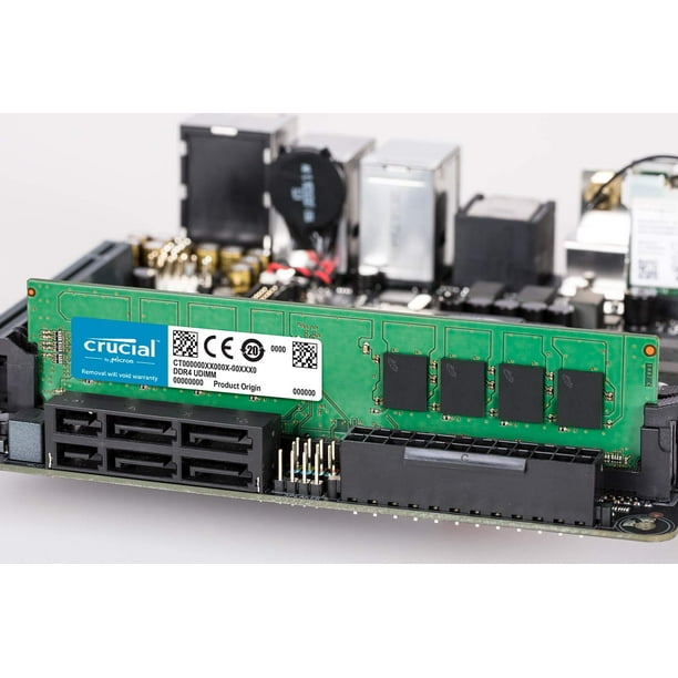 Crucial RAM 16GB Kit (2x8GB) DDR4 2666 MHz CL19 Desktop Memory