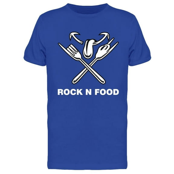 Rock N Food T-Shirt Men -Image by Shutterstock, Male Small