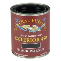 General Finishes, EXTERIOR 450 STAINS, Black Walnut, Quart