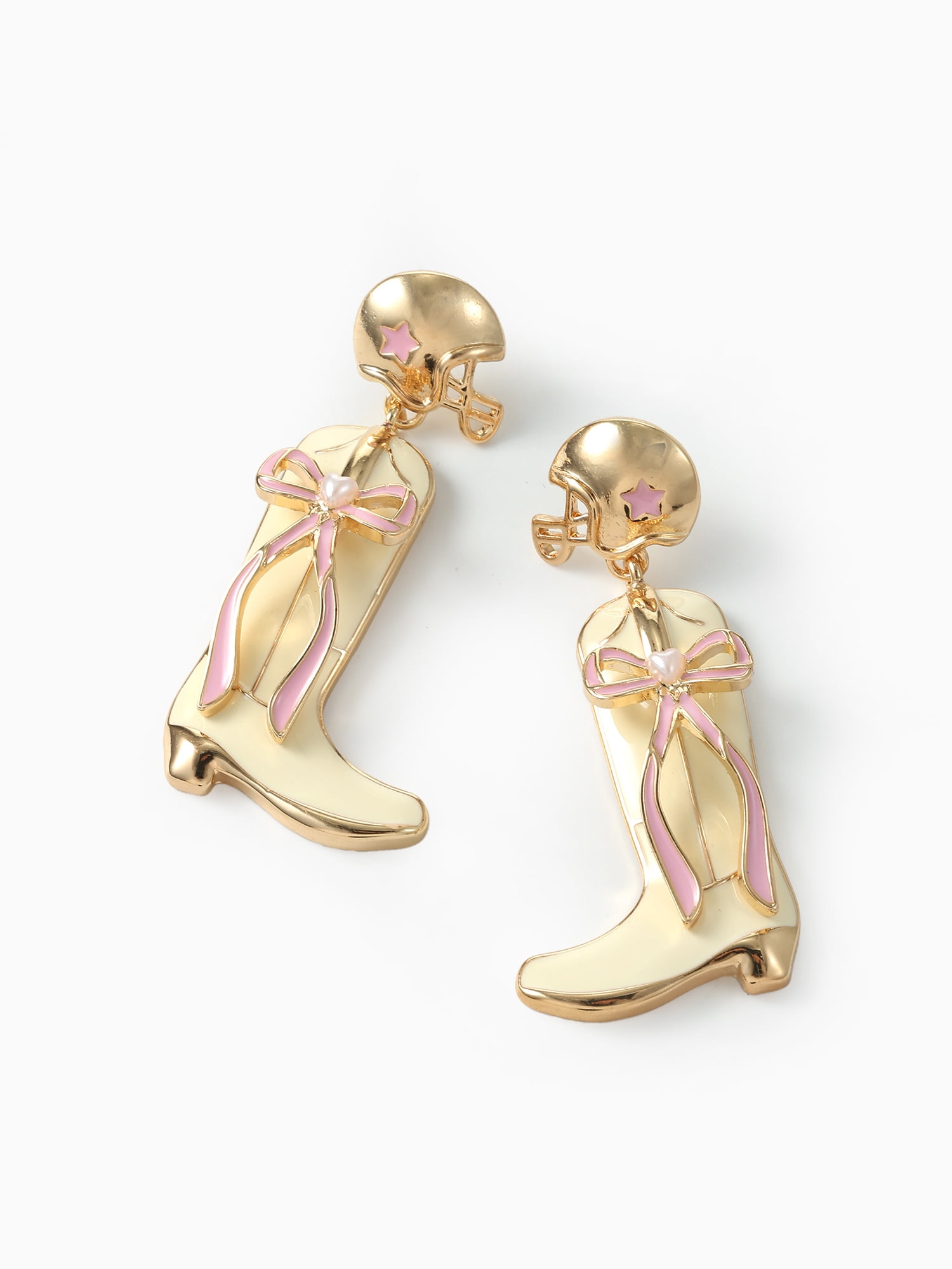 Packed Party Tailgate Cowgirl Earrings