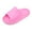 Pink, variant on Womens Cushion Cloud Slides Beach Pillow Sandals