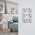 thumbnail image 5 of Fotbe Autumn Leaves Print Duplex Receptacle Wall Plate, 1-Gang 5.0" x3.0" Wall Outlet Covers, Dual Outlet Faceplates Covers, Color-matched Screws Included-Style S, 5 of 6