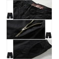 thumbnail image 7 of Matchstick Men's Cotton Cargo Shorts Loose Utility Outdoor Shorts with Multi Pockets, Sizes S-6XL, 7 of 7