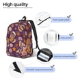 thumbnail image 4 of Yiaed Buffalo Plaid and Butterflys Print Backpack, Premium Laptop Backpack, Travel Backpack for Women, Lightweight Backpacks, Comfortable Back Pack-Small, 4 of 5