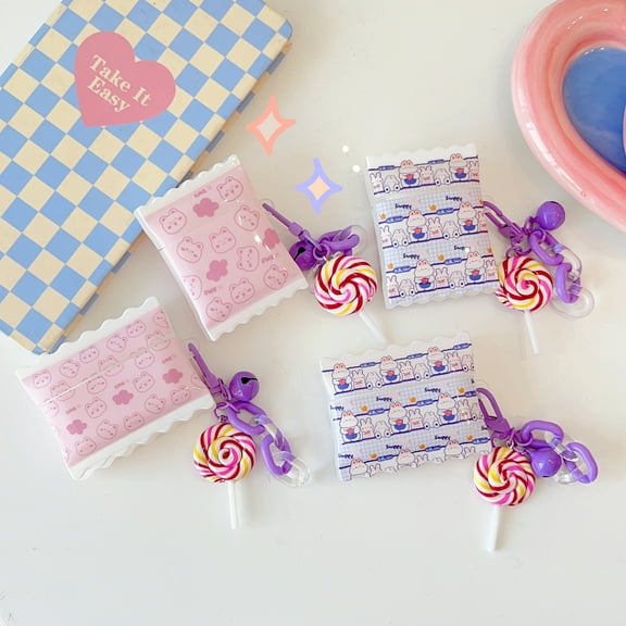 Cute Candy Rabbit Pattern Earphone Case For Apple Airpods 3rd Generation Protective Case Cover