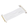 thumbnail image 2 of PCIe Adapter, Widely  PCIe Extension Cable Exquisite Workmanship Stable Clamping Widely Compatible  for Sound Card for Graphics Card for Network Card White, 2 of 7