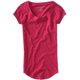 thumbnail image 1 of Aeropostale Solid Crew Camiseta básica para mujer, rosa, XS, 1 of 1