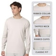 thumbnail image 5 of Hanes Unisex Beefy-T Long Sleeve T-Shirt, Crewneck Tee Shirts 100% Ring-spun Cotton Long Tees (Deep Forest , 3XL), 5 of 8