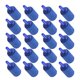 thumbnail image 3 of 20 difusores de burbujas minerales de piedra difusora de aire para acuario, pecera, bomba hidropónica (azul), 3 of 7