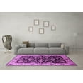 thumbnail image 3 of Ahgly Company Indoor Rectangle Oriental Purple Industrial Area Rugs, 5' x 8', 3 of 4