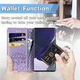 thumbnail image 2 of Wallet Case for Xiaomi 13 Ultra (Not 13), Cute Cat Dog Cartoon Style with Card Slots Holder PU Leather Phone Cover Case for Xiaomi 13 Ultra 6.73" MG Purple, 2 of 9
