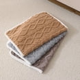 thumbnail image 4 of Pet Plush Blanket Large Thick Warm Waterproof Machine Washable Soft Cozy Rectangle Winter Dog Cat Bed Throw Blanket Sleeping Quilt Pet Supplies, 4 of 8