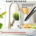 thumbnail image 4 of Rechargeable Electric Powerful Milk Frother Handheld Foam Maker for Lattes - Whisk Drink Mixer for Coffee,Mini Foamier for Cappuccino,Frappe,Matcha,Hot Chocolate Mixer(Black), 4 of 7