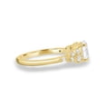 thumbnail image 3 of ESTE ORIGIN 1.25ct Oval Lab-Grown Diamond Engagement Ring with Accent Stones – 14K Yellow Gold Promise Ring for Women, US 7.5., 3 of 5