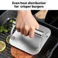 thumbnail image 3 of Burger Maker, Presse à Viande en Acier Inoxydable pour la Cuisine, 3 of 7