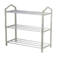 thumbnail image 2 of CXALSSY 3-Tier Plastic Shoe Rack - Green, 16.53×7.48×16.92in, Small Shoe Rack Organizer for Entryway Closet and Front Door Entrance, 2 of 6