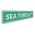 thumbnail image 3 of Sea Turtle Road Novelty Decor, Metal Wall Sign - 4x18 Inches, 3 of 4