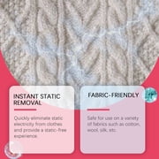 Static Guard Spray for Clothes - Instant Static Remover, Long-Lasting Anti-Static Solution for All Fabrics, Portable Wrinkle-Free Spray for Home & Travel