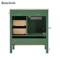 thumbnail image 2 of Harper & Bright Designs 30" Bathroom Vanity with Sink Combo, Bathroom Floor Cabinet with Soft Close Door and Drawers , Green, 2 of 20