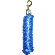 Hamilton Halter Company - Poly Lead With Bolt Snap- Blue 10 Feet - PL58B BL