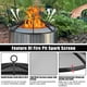 thumbnail image 4 of Fire Pit Spark Screen RGJ, malla de acero inoxidable de 27 pulgadas con asa, 4 of 9