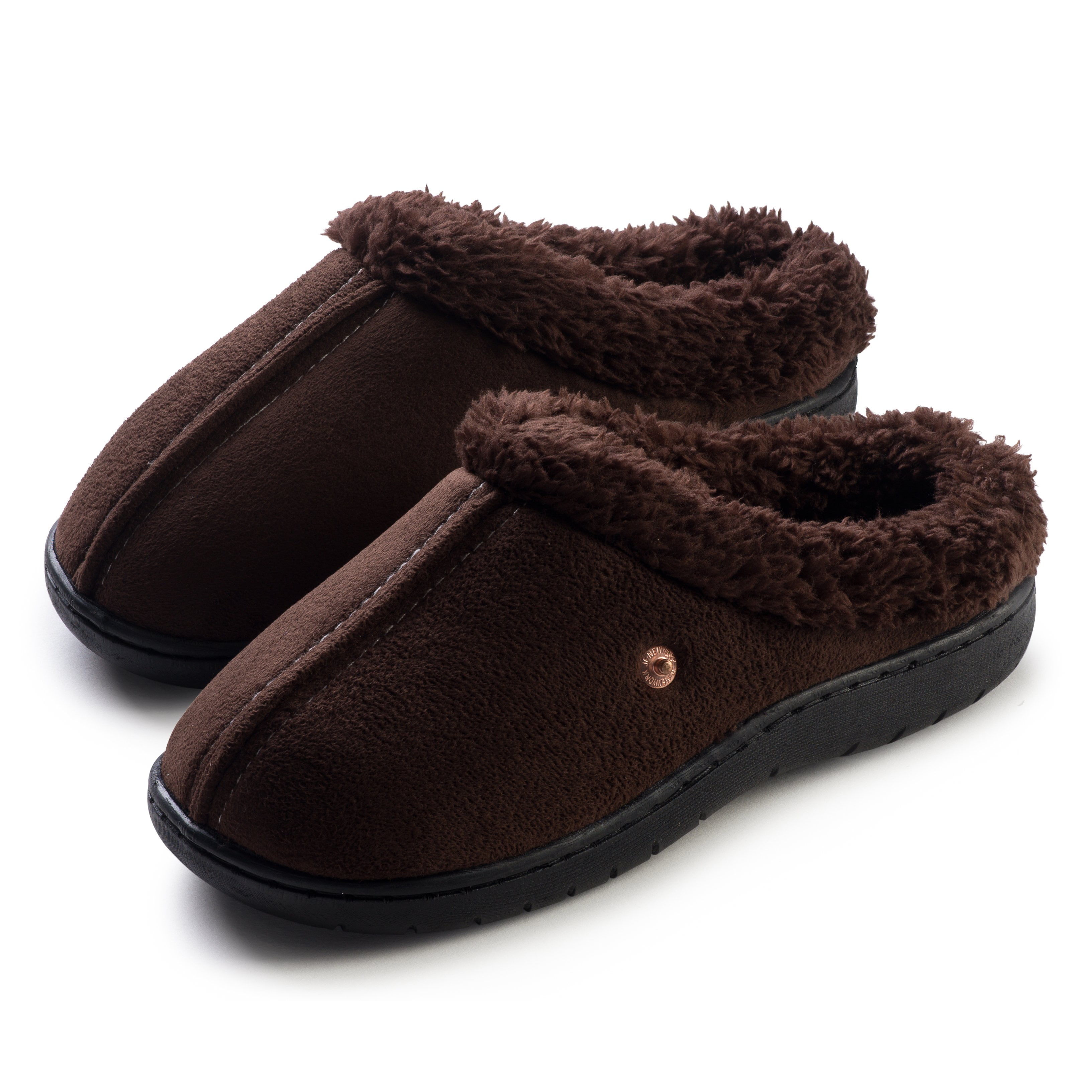 Pupeez Boy's Winter Ultra Comfort & Cozy Clog Slippers Kids