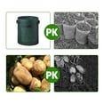 thumbnail image 6 of Potato Grow Bags, Ongmies Heavy Duty Pe Fabric Pots with Flap and Handles, Green Planter Bags for Potato Vegetables Outdoor Garden, 6 of 9