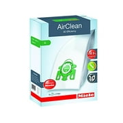 Miele 10123230 AirClean 3D Efficiency Dust Bag, Type U, 4 Count, 2 Air Filters