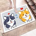 thumbnail image 1 of Absorbent Mat Carpet Bathroom Door Mat Bathroom Foot Mat Door Mat Cartoon Mat Carpet Cross Border, 1 of 6
