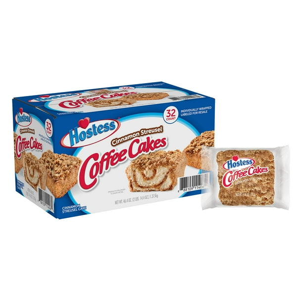 Hostess Cinnamon Streusel Coffee Cake (32 Count)