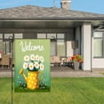 thumbnail image 3 of Amhnf Welcome Daisy Flowers In Yellow Polka Dot Watering Can Garden Flag For Home Outdoor Garden Yard Decor 12x18 inch, 3 of 5