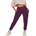 thumbnail image 1 of Joggers Légers en Molleton Français pour Femmes avec Poches, 1 of 5