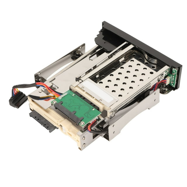 2.5in 3.5in Internal HDD Enclosure, 6Gbps Transfer Trayless Hard Drive Enclosure Hot Swappable Trayless Design Heat Dissipation For Computers