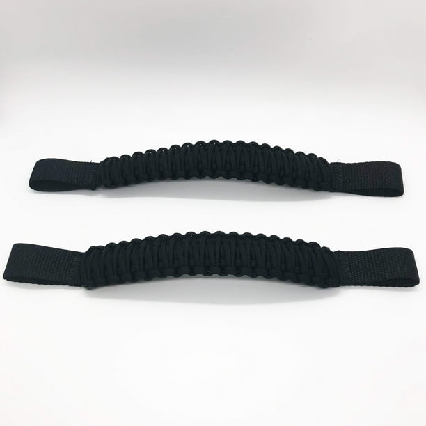Paracord Grab Handles for Headrests for Jeep Wrangler JK, JKU, JL, JLU